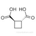 1,2-cyclobutanedicarboxylicacid, (57188136,1R, 2R) -rel-CAS 1124-13-6